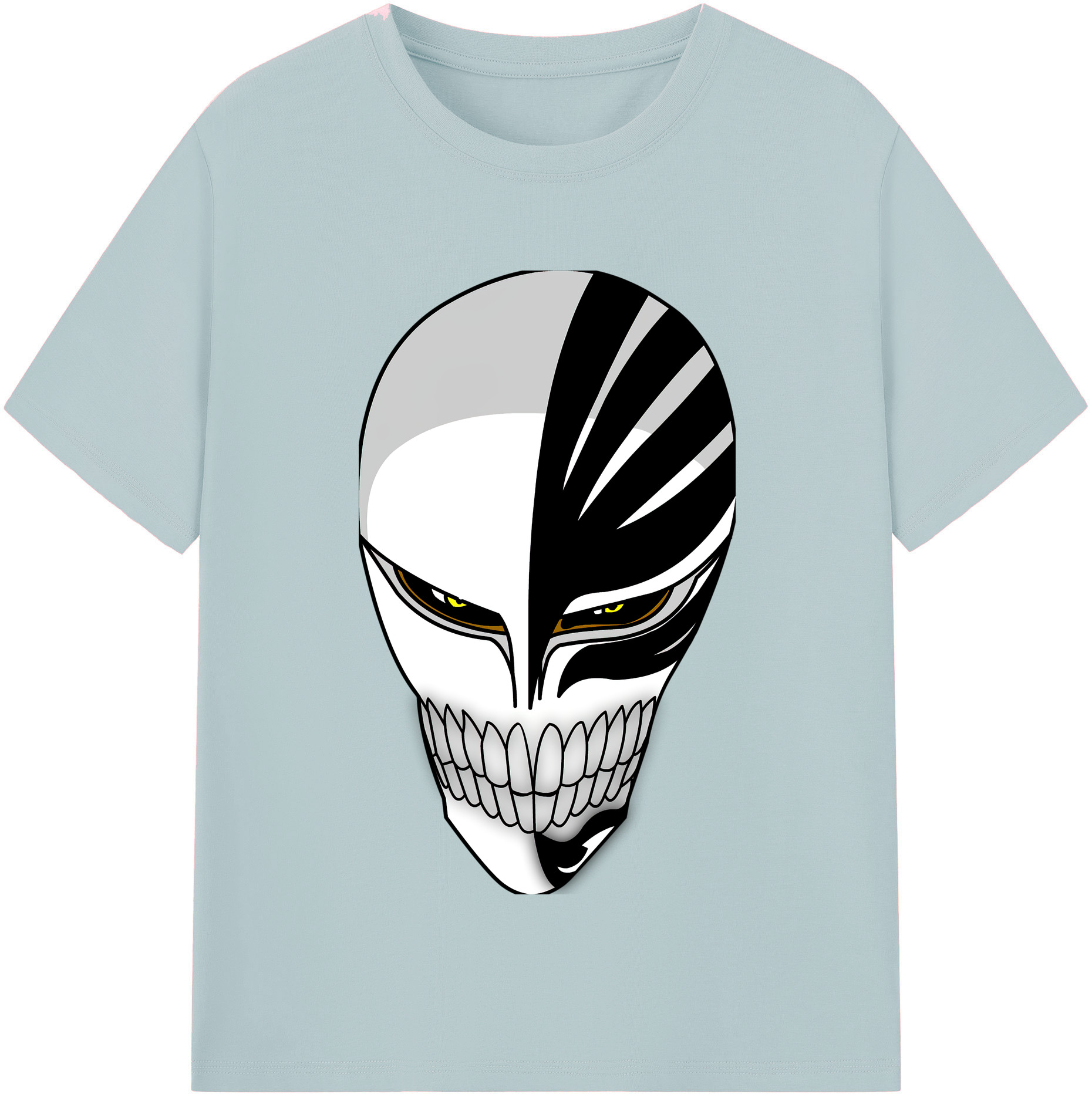 （画像用） ブリーチ 黒崎一護（くろさき いちご）BLEACH Kurosaki Ichigo 綿100％半袖Tシャツ（フロントプリント）